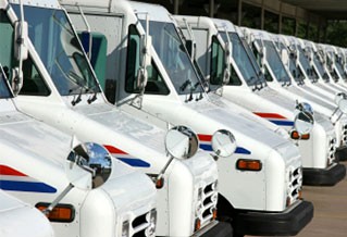 Photo of a fleet of vehicles