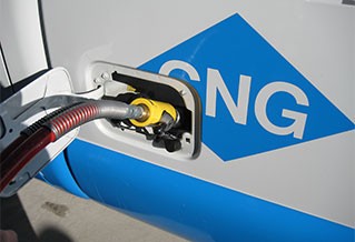 Photo of a compressed natural gas vehicle